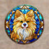 Pomeranian Glass Suncatcher Worktop Saver